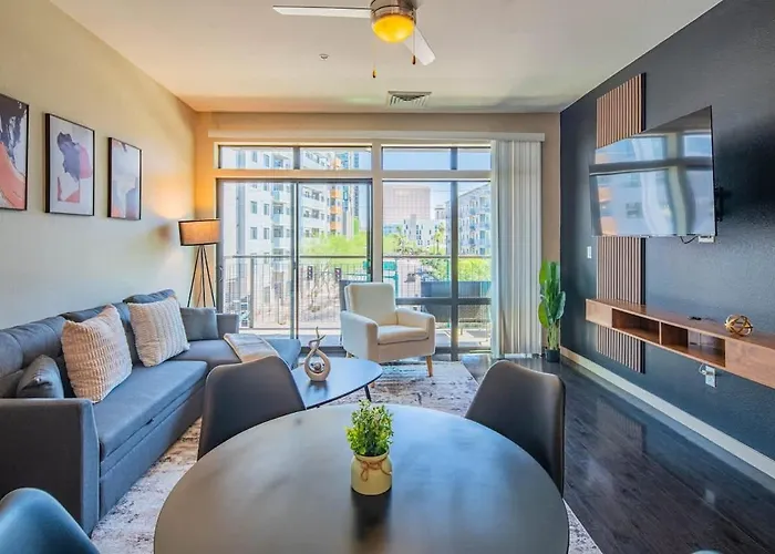 Near Dt Phx Balcony W D Pool Gym Parking Apartamento Phoenix